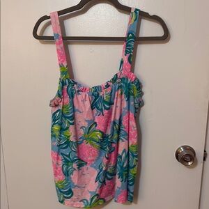 Floral Lilly Pulitzer Tank Top